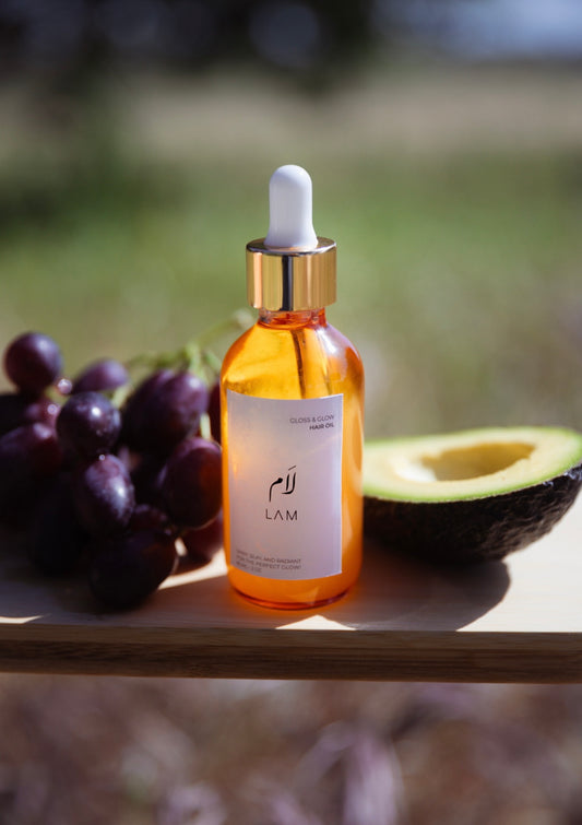 gloss & glow- زيت اللمعة والإشراقة