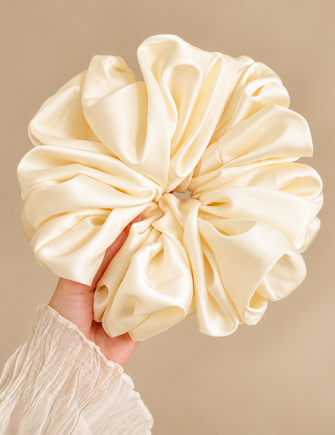 Large Satin Scrunchie
