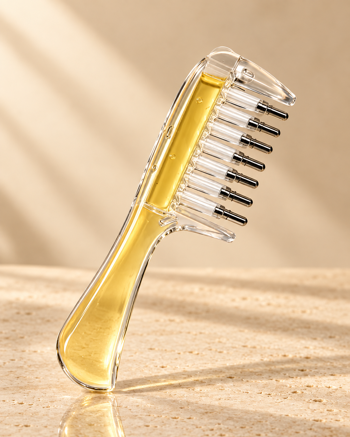 مشط توزيع زيوت فروة الرأس-Hair Oil Applicator Comb