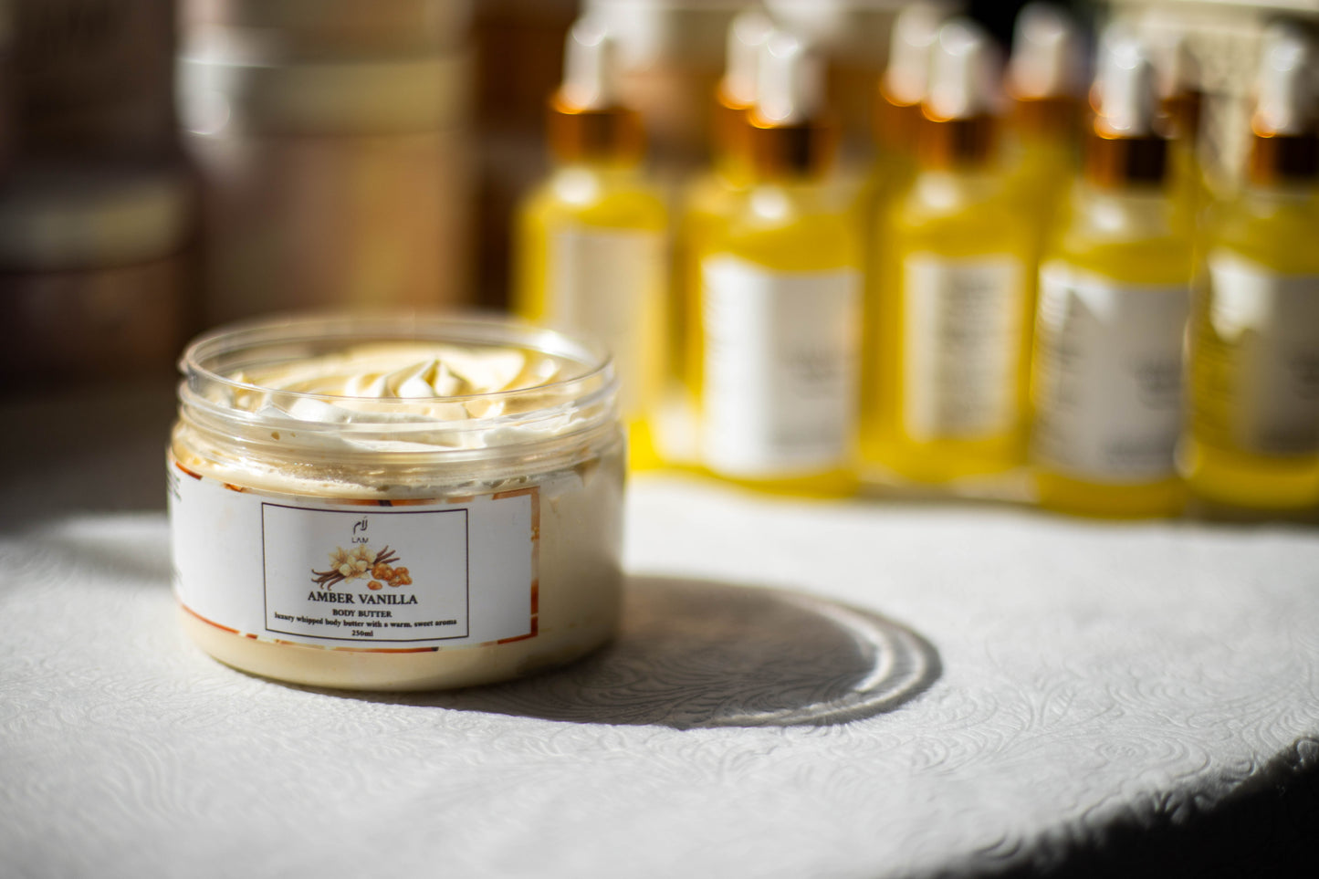 زبدة جسم بالعنبر والفانيليا – Amber Body Butter  (Limited Edition)