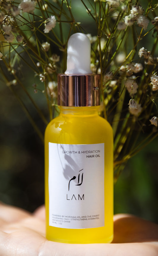 growth & hydration hair oil- زيت الكثافة والترطيب